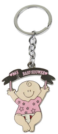 ANAHTARLIK BEBEK BABY SHOWER PEMBE PK:10-KL:600