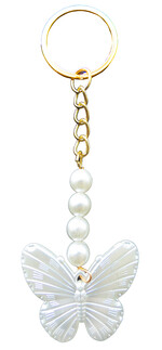 ELITETIME, ACARSÜS, ACAR SÜS, Acar Süs - ANAHTARLIK KELEBEK İNCİLİ SEDEFLİ PK:25 KL:500