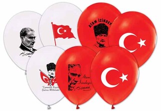 ACARSÜS, ACAR SÜS, Acar Süs - BALON ATA VE BAYRAKLI PK:100 KL:50