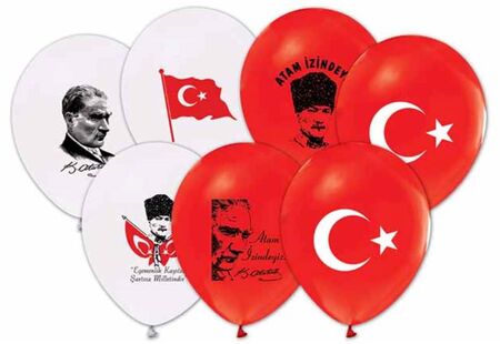 BALON ATA VE BAYRAKLI PK:100 KL:50