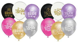 ACARSÜS, ACAR SÜS, Acar Süs - BALON BRIDE TO BE BASKILI METALİK KARIŞIK PK:100