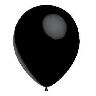 BALON DÜZ 10 İNC SİYAH PK:100 KL:70
