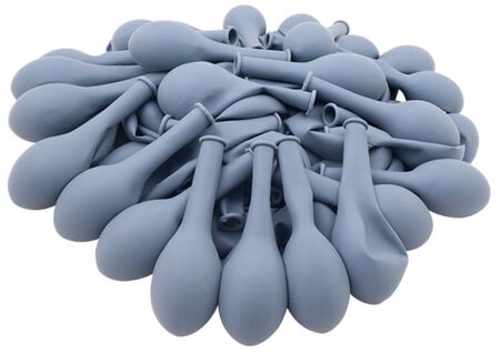 BALON DÜZ 12 İNC DUMAN MAVİSİ PK:100 KL:28