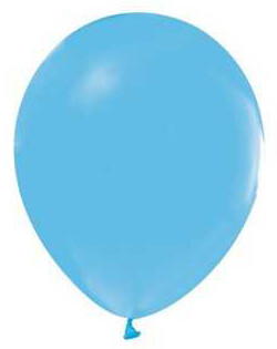 ACARSÜS, ACAR SÜS, Acar Süs - BALON DÜZ 12 İNC (JOJO BALLOONS) AÇIK MAVİ PK:100