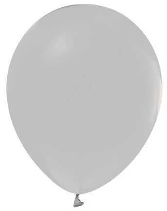 BALON DÜZ 12 İNC (JOJO BALLOONS) GRİ PK:100 KL:40