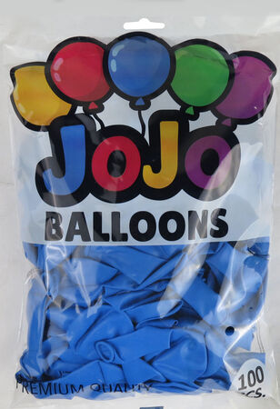 BALON DÜZ 12 İNC (JOJO BALLOONS)AÇIK LACİVERT P100