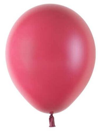 BALON DÜZ 5 İNC BORDO VİŞNE PK:100 KL:36