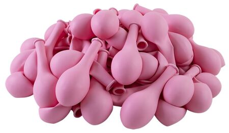 BALON DÜZ 5 İNC ŞAKAYIK PEMBESİ PK:100 KL:36