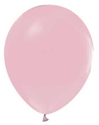 BALON DÜZ PASTEL(MAKARON) 12 İNC PEMBE PK:100