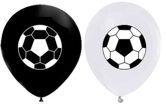 ACARSÜS, ACAR SÜS, Acar Süs - BALON FUTBOL BASKILI SİYAH BEYAZ PK:100 KL:40