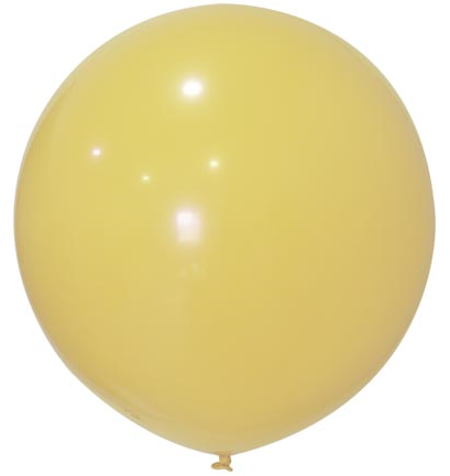 BALON JUMBO DÜZ 24 İNC MAKARON VANİLYA PK:3 KL:48