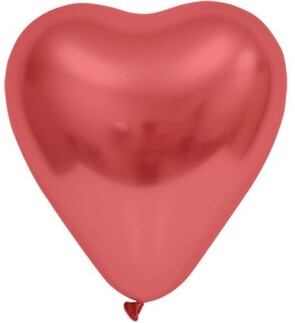 ACARSÜS, ACAR SÜS, Acar Süs - BALON KROM PARLAK 12 İNC KALP KIRMIZI PK:50 KL:30