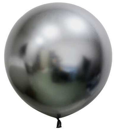 BALON KROM PARLAK JUMBO 24 İNC UZAY GRİ PK:3 KL:48