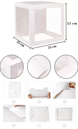 BALON KUTUSU VE YAZI SETİ PK:4 SET KL:100