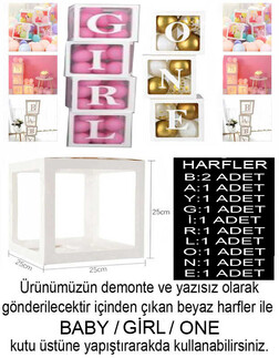 ACARSÜS, ACAR SÜS, Acar Süs - BALON KUTUSU VE YAZI SETİ PK:4 SET KL:100