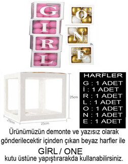 ACARSÜS, ACAR SÜS, Acar Süs - BALON KUTUSU VE YAZI SETİ PK:4 SET KL:100