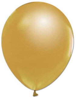 ACARSÜS, ACAR SÜS, Acar Süs - BALON METALİK 12 İNC (JOJO BALLOONS) ALTIN PK:100