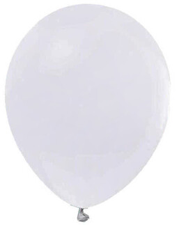 ACARSÜS, ACAR SÜS, Acar Süs - BALON METALİK 12 İNC (JOJO BALLOONS) BEYAZ PK:100