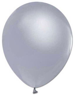 ACARSÜS, ACAR SÜS, Acar Süs - BALON METALİK 12 İNC (JOJO BALLOONS) GÜMÜŞ PK:100