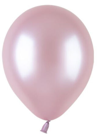 BALON METALİK DÜZ 12 İNC GÜL KURUSU PK:100 KL:28