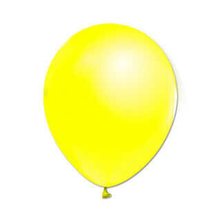 BALON METALİK DÜZ 5 İNC SARI PK:100 KL:36