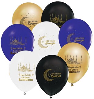 ACARSÜS, ACAR SÜS, Acar Süs - BALON RAMAZAN TEMALI KARIŞIK PK:100 KL:50