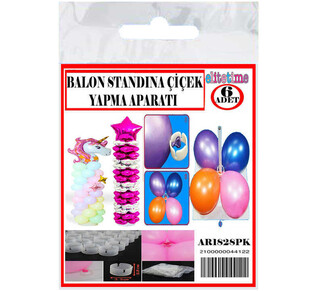 BALON STANDINA ÇİÇEK YAPMA APARATI PK:6 KL:80 - Thumbnail