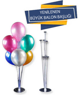 ELITETIME, ACARSÜS, ACAR SÜS, Acar Süs - BALON SÜSLEME STANDI 75 CM ŞEFFAF PK:1 KL:25