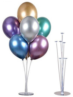 ELITETIME, ACARSÜS, ACAR SÜS, Acar Süs - BALON SÜSLEME STANDI 75 CM 0,8 MM ÇUBUKLU ŞEFFAF