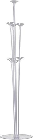 BALON SÜSLEME STANDI 75 CM 0,8 MM ÇUBUKLU ŞEFFAF