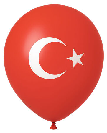 BALON TÜRK BAYRAĞI AY YILDIZLI PK:100 KL:40