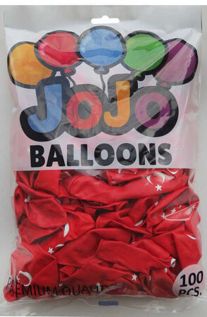 BALON TÜRK BAYRAĞI AY YILDIZLI PK:100 KL:40