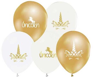 ACARSÜS, ACAR SÜS, Acar Süs - BALON UNICORN METALİK PK:100 KL:50