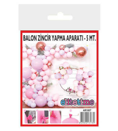 BALON ZİNCİR YAPMA APARAT 5 METRE PK:1 KL:1000