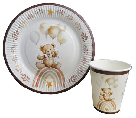 BARDAK AYICIK RETRO KARTON 240 GR 8 OZ PK:8 KL:300