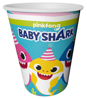 ACARSÜS, ACAR SÜS, Acar Süs - BABY SHARK BARDAK 220/240cc PK:8 KL:54