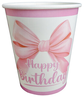 BARDAK FİYONK HAPPY BIRHDAY KARTON 240GR 8 OZ PK:8 - Thumbnail