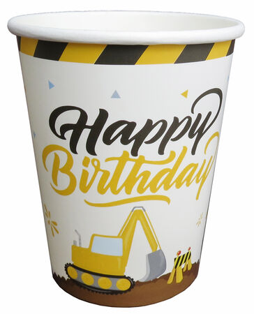 BARDAK İNŞAAT HAPPY BIRHDAY 240 GR 8 OZ PK:8 