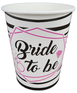 ACARSÜS, ACAR SÜS, Acar Süs - BARDAK KARTON BRIDE TO BE 8 OZ PK:8