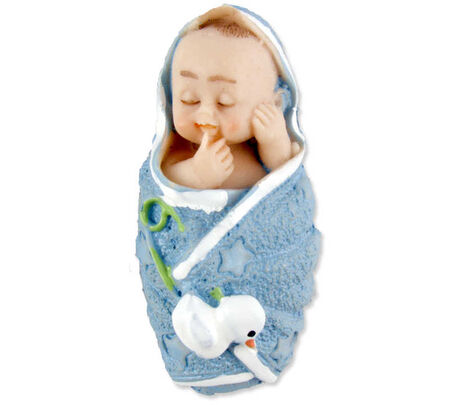 BEBEK KUNDAKTA MAGNET MAVİ PK:50 KL:600