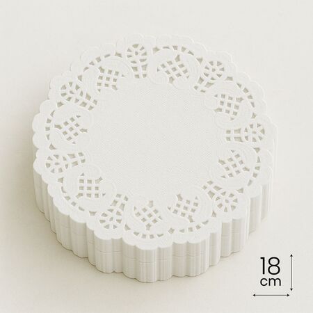 DANTEL KAĞIT PASTA ALTLIĞI 18 CM PK:100 KL:96
