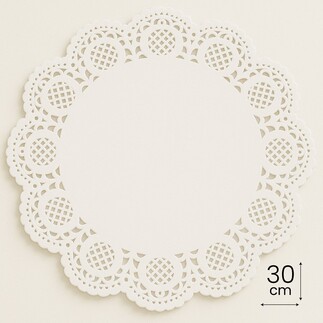 ACARSÜS, ACAR SÜS, Acar Süs - DANTEL KAĞIT PASTA ALTLIĞI 30 CM PK:100 KL:48