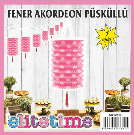 FENER AKORDİYON PÜSKÜLLÜ PEMBE PK:1 KL:200