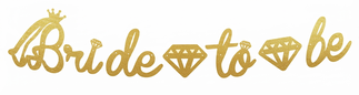 FLAMA BRIDE TO BE METALİZE ALTIN PK:1 KL:300 - Thumbnail