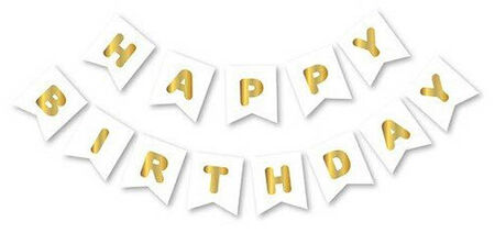 FLAMA HAPPY BIRTHDAY SET BEYAZ PK:1 KL:300