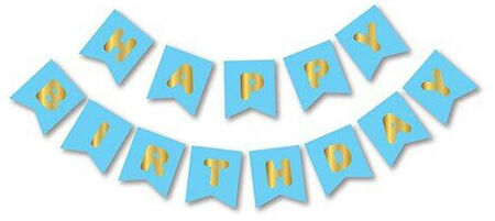FLAMA HAPPY BIRTHDAY SET MAVİ PK:1 KL:300