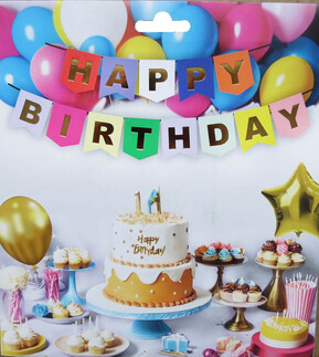 FLAMA HAPPY BIRTHDAY SET RENGARENK PK:1 KL:300 - Thumbnail