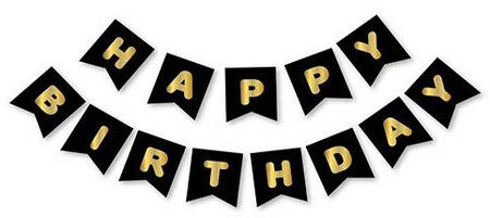 FLAMA HAPPY BIRTHDAY SET SİYAH PK:1 KL:300