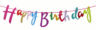 FLAMA HAPPY BRITHDAY RENGARENK PK:1 KL:300 - Thumbnail