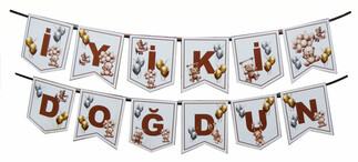 FLAMA İYİKİ DOĞDUN RETRO AYICIK PK:1 KL:300 - Thumbnail